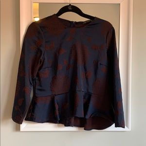 Woman’s Peplum Top - Zara